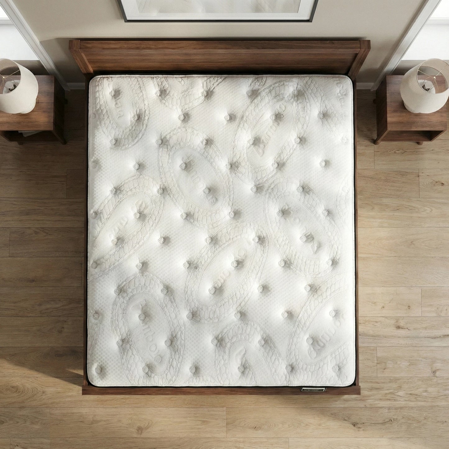 Mattress Victoria - Foam Encased Tri Zone Pocket Coil Mattress