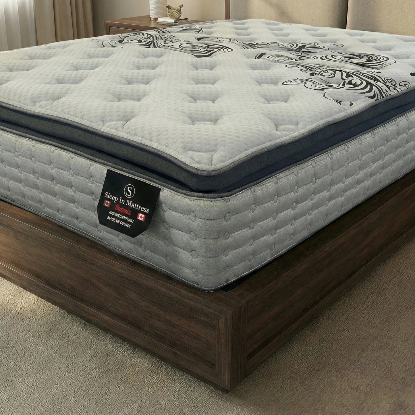 Natalie (3” Pillow Top with gel) Mattress